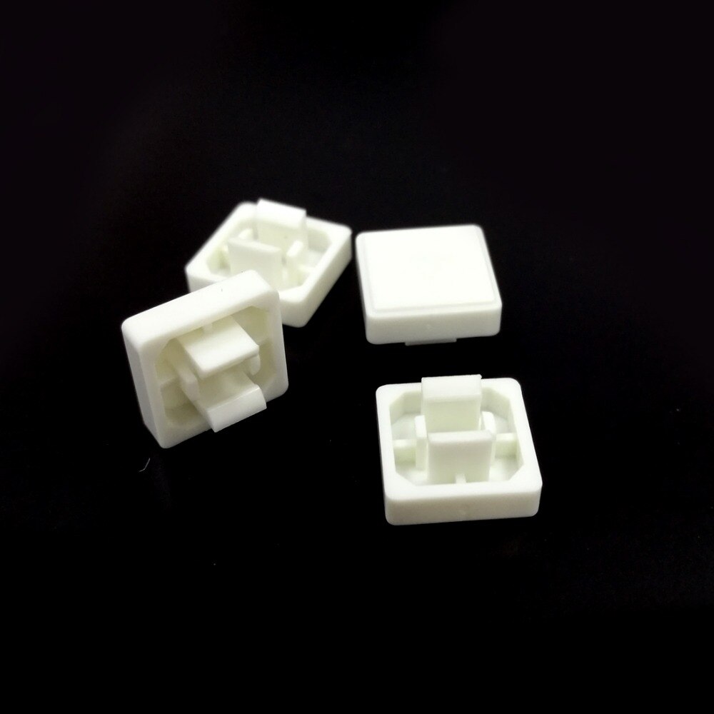 100 stücke 12*12mm Push Button Switch Cap Quadrat-Taste Kappe Multi Farbe Caps für 12*12mm Platz Schalter Preis