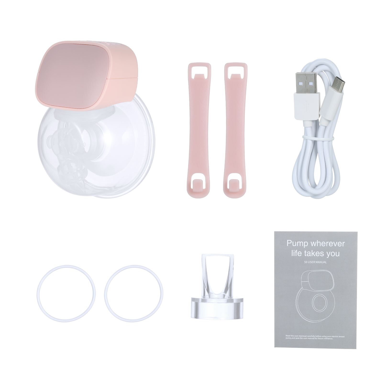 Draagbare Elektrische Borstkolf Baby Accessoires Stille Onzichtbare Handen Gratis Borst Pompen 2 Modus 5 Niveau Verstelbare Voor Hometravel
