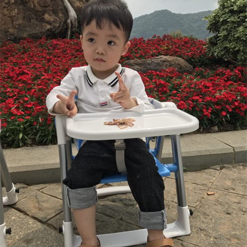 baby dining chair kids dinner table folding portable multi-function children's eating chair dining table stool