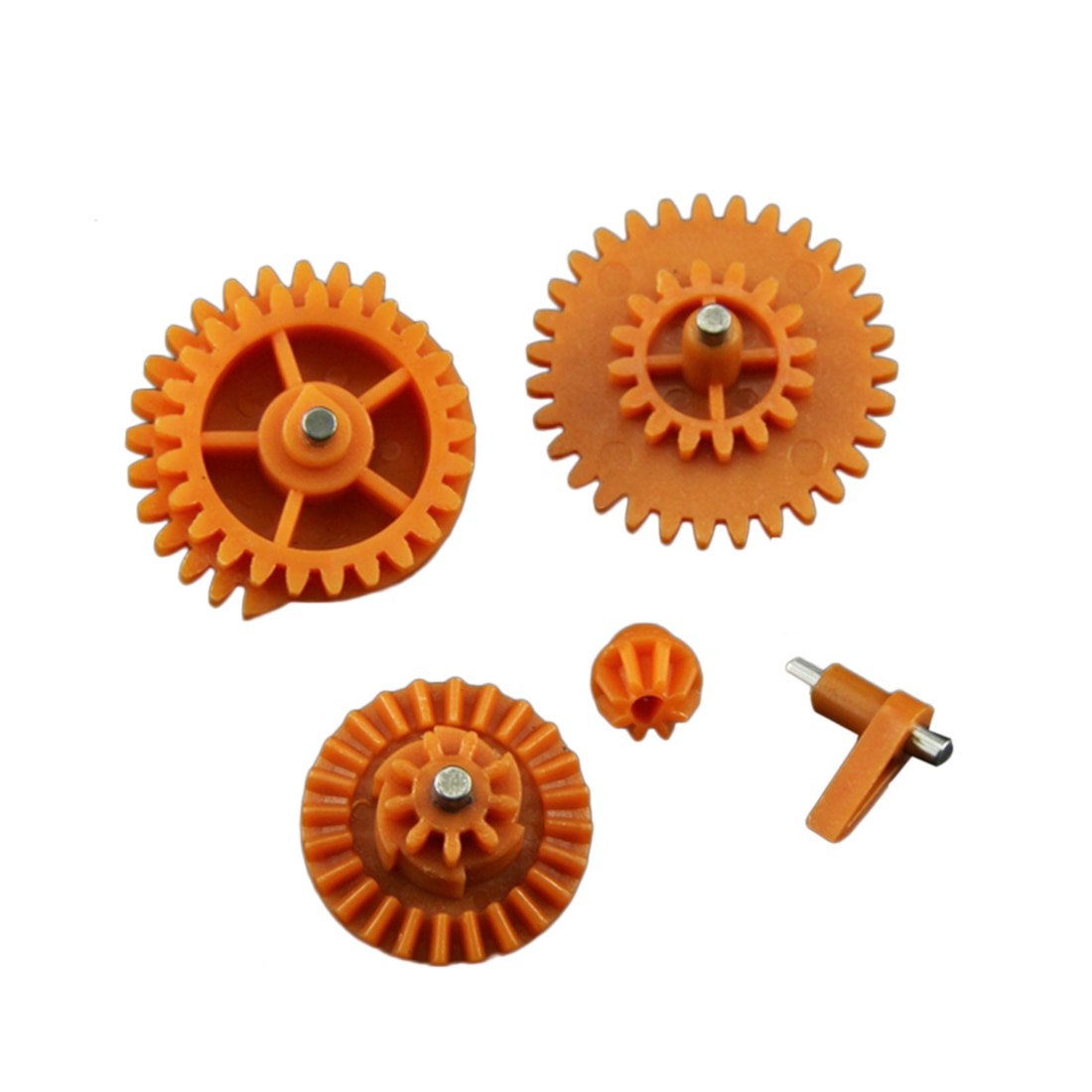 Rowsfire 16:1 hoch Geschwindigkeit Nylon Getriebe einstellen Für JM Gen.8 9 10 / Jingji SLR Wasser Gel Perlen Blaster-Orange
