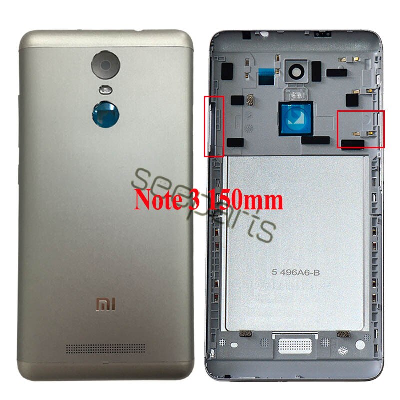 Für Xiaomi Redmi Hinweis 3 150mm/152mm Batterie Abdeckung Redmi Hinweis 3 Profi Zurück Batterie Abdeckung Tür gehäbenutzen fallen Globale/Besondere Auflage