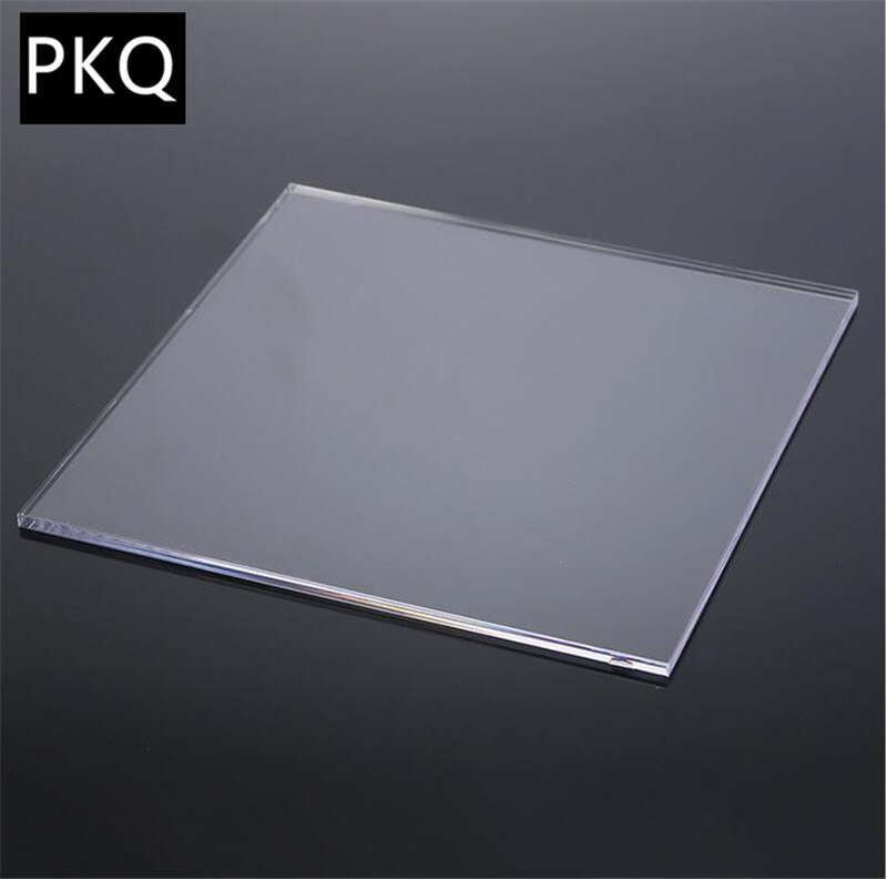 1PCS 2-10mm Thickness Clear Acrylic Perspex Sheet Cut Plastic Transparent Board Perspex Panel Durable 20*20CM/20*30CM/30*40CM