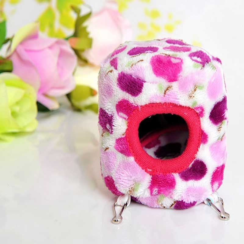 Warm Hamster Hangmat Opknoping Bed Huis Rat Syrische Hamsters Papegaai Nest Fret Eekhoorn Speelgoed Huisdier Winter Kooien Bjstore