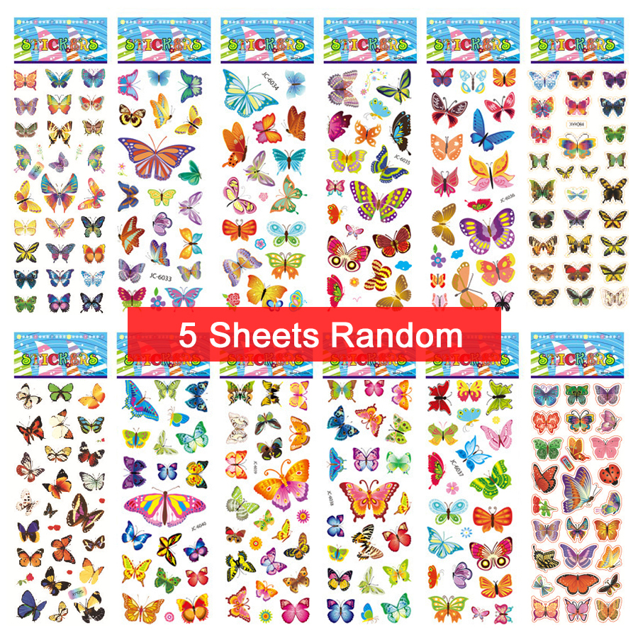 Children Bubble Stickers Cartoon Stickers Animals Fruits Fluffy Stationery Stickers Boys Girls Birthday TMZ: Dark Grey