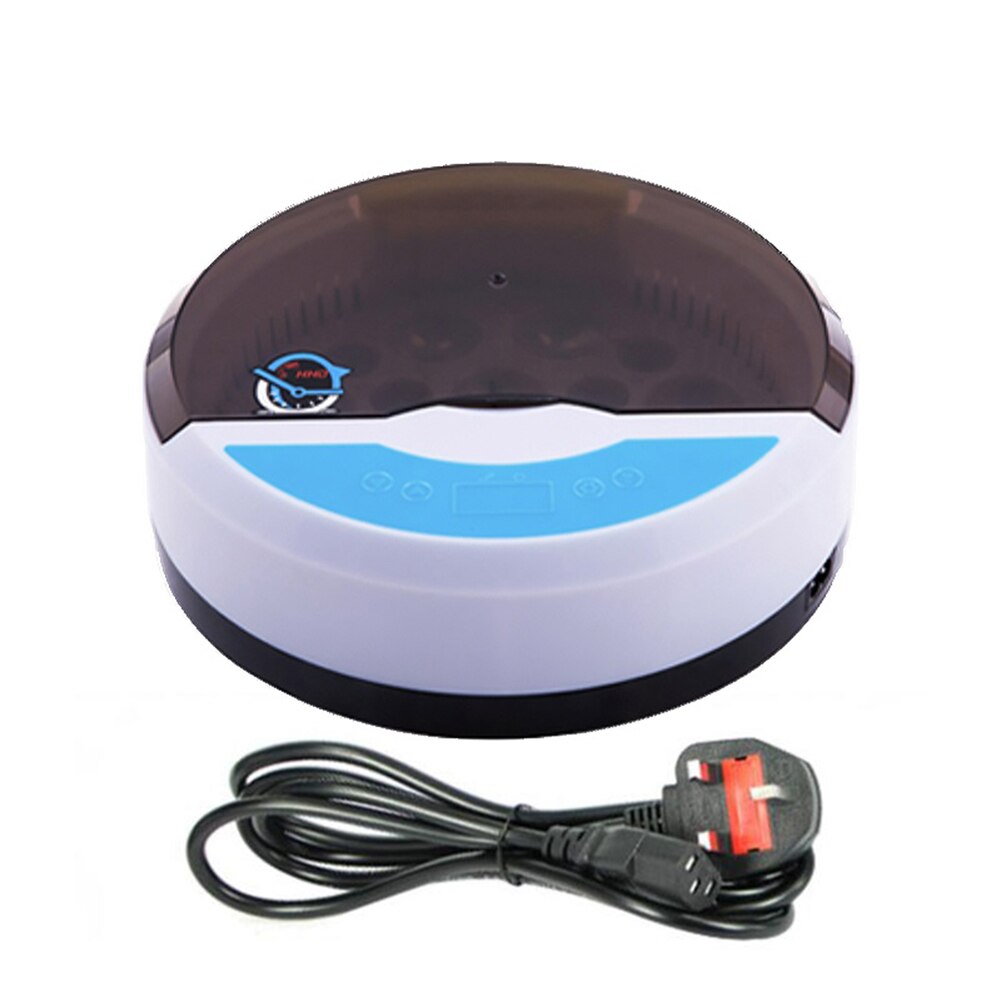 Novelty Fully Automatic LED Incubator 9 Eggs Temperature Humidity Chicken Farm Incubator Machine Poultry Quail Accessories: UK