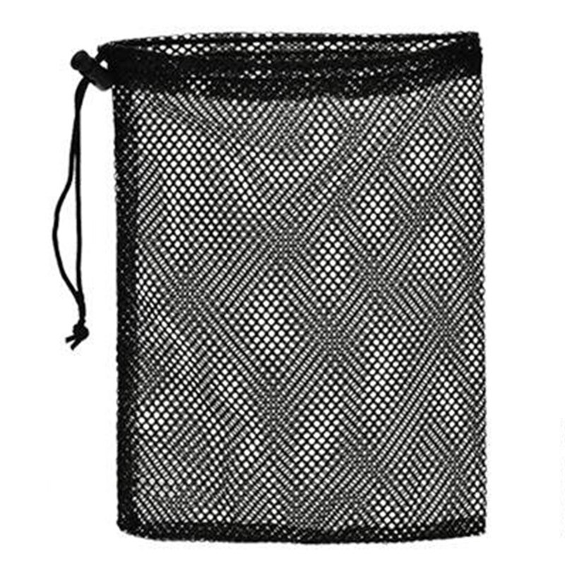 2 Pcs Nylon Mesh Nets Bag Pouch Golf Tennis Carrying Holder Storage Bags Golf Accessories