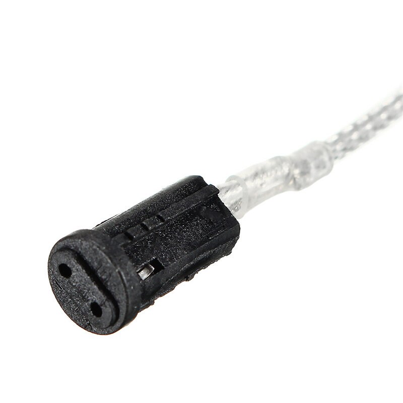 Douille de lampe G4 support de lumière connecteur 50/100/200 cm céramique/plastique LED ampoule halogène accessoires d'éclairage PVC 12 V: Plastic socket / 200cm