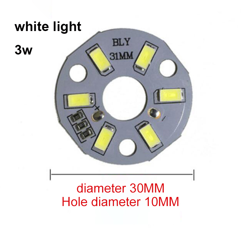 DC 5V usb LED chip cuentas 2w 3w 5w 10W superficie regulable bombilla foco abajo lámpara de luz fuente SMD 5730 DIY reemplazo blanco cálido: Multicolor
