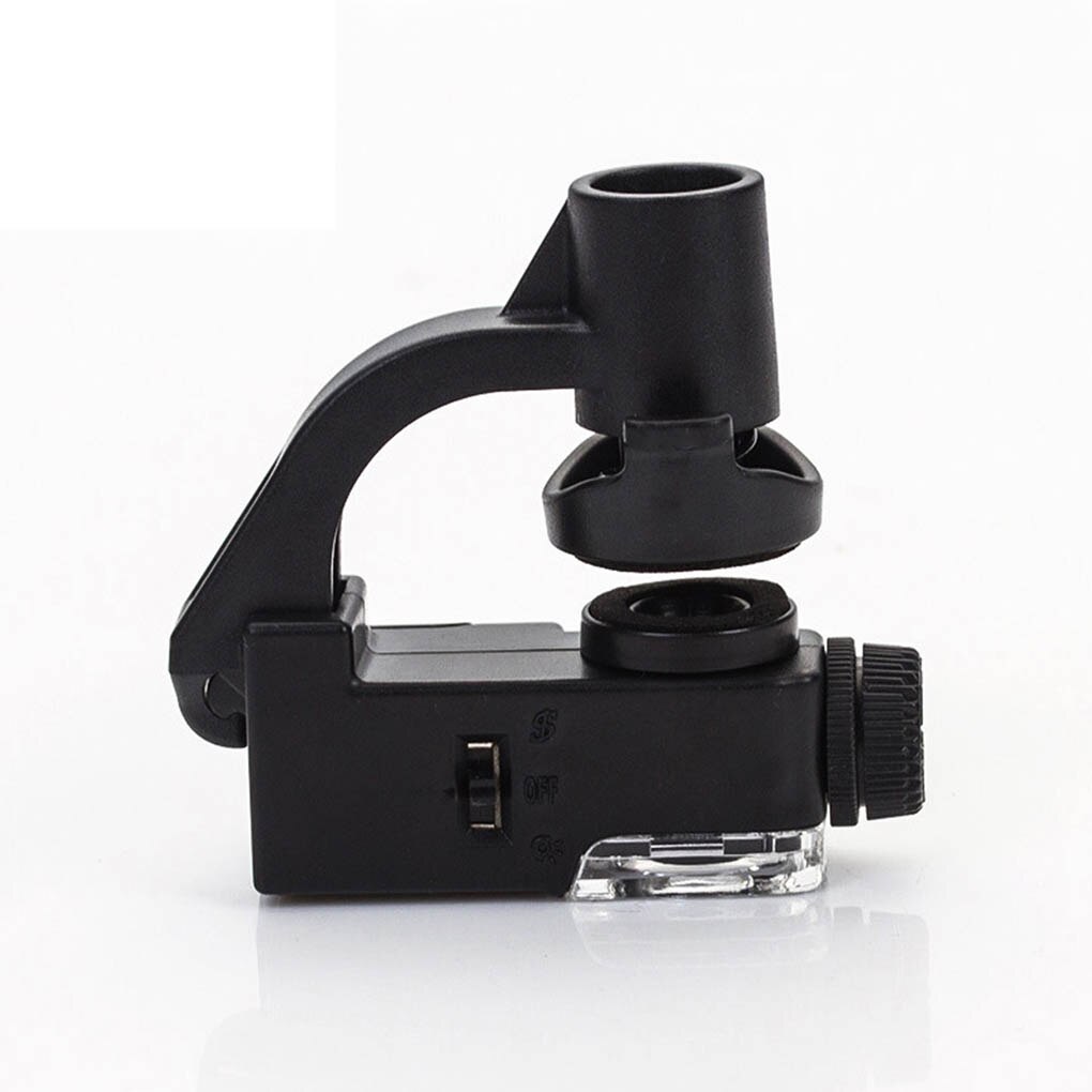 90X Macro Lens Mobile Phone Microscope Manifying Glass LED Tools Magnification With Camera Clip Optical Zoom Magnifier