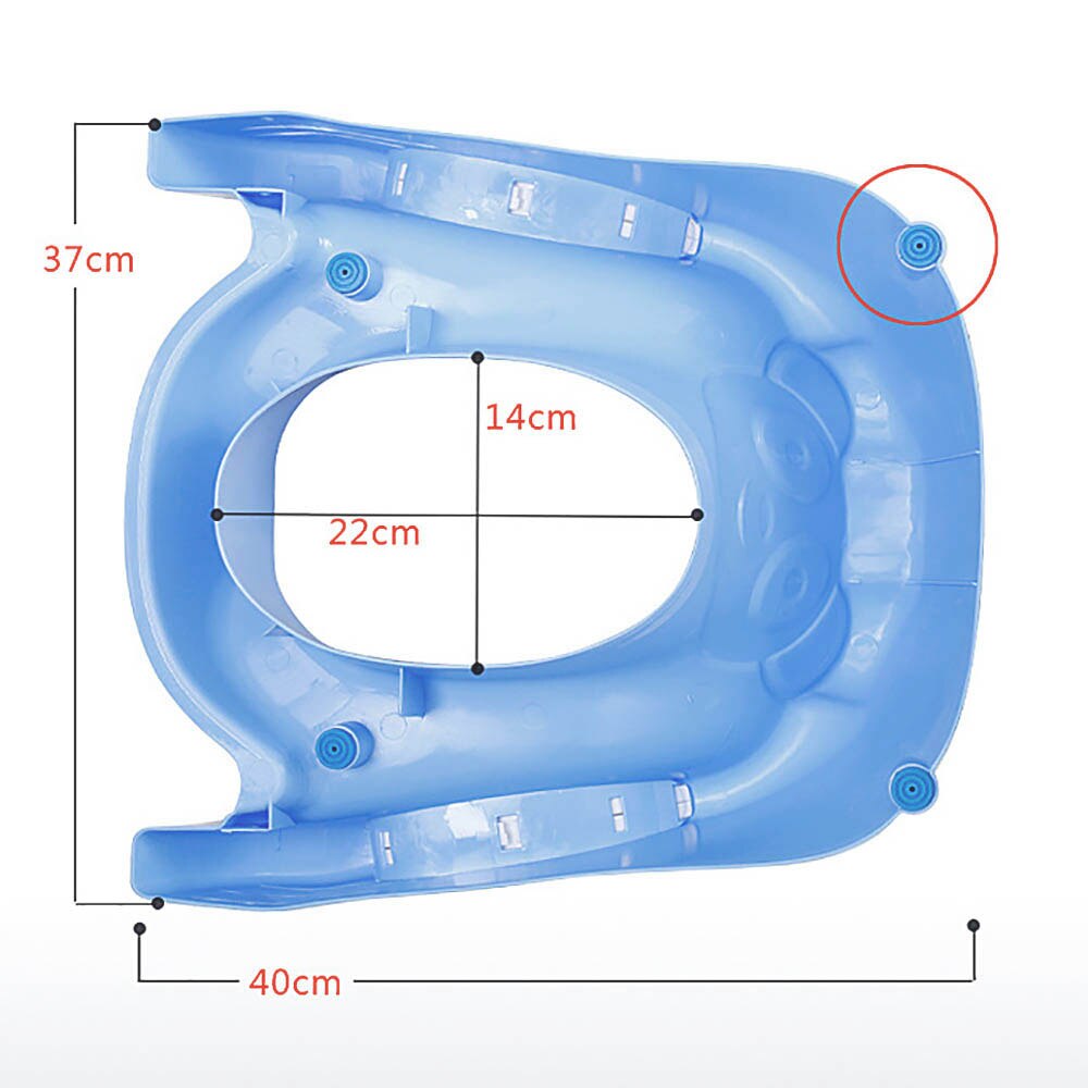 Pieghevole Sedia Vasino bambino Toilette Seduta Anello per I Bambini Convenienza anti-slittata