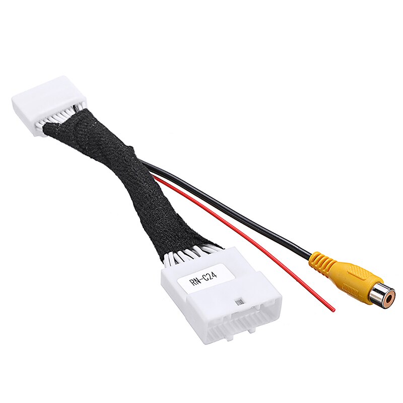 Voor Renault Stepway Vivaro Dacia Sandero 24Pin Originele Video Input Switch Reverse Parking Camera Rca Adapter Kabel Mayitr