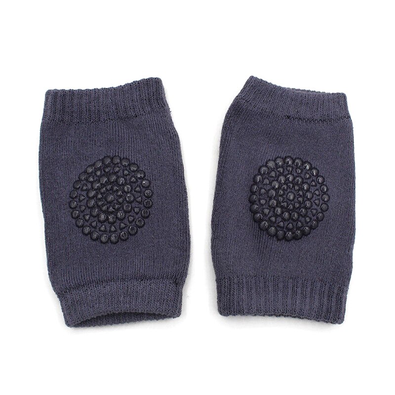 Rodilleras de dibujos animados para bebé, Protector Flexible de seguridad para gatear, rodilleras cortas, calentadores de piernas para bebé, M0011: Navy