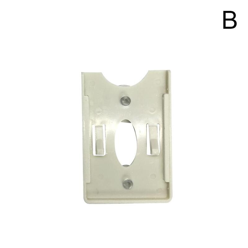 Transparante Auto Card Sleeve Id Ic Card Zuignap Houder Voorruit Parkeerplaats Kaarthouder Hittebestendig: off white