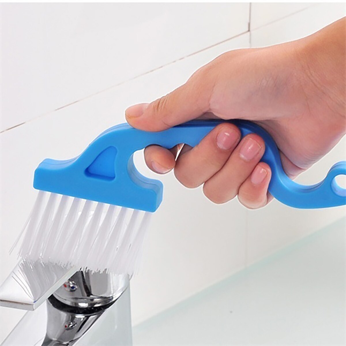 Brush Air Louvers Brush Tube Hand-held Slit Trench Doors Cleaning broom Random Color