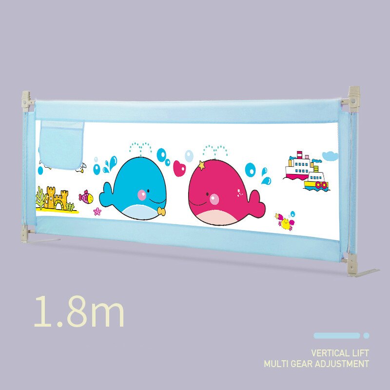 Letto bambino Recinzione di Casa I Bambini scatola Cancello di Sicurezza del bambino Prodotti per la Cura di Barriera per il letti Culla Rotaie Recinzione di Sicurezza per Bambini Guardrail: 1.8M blu