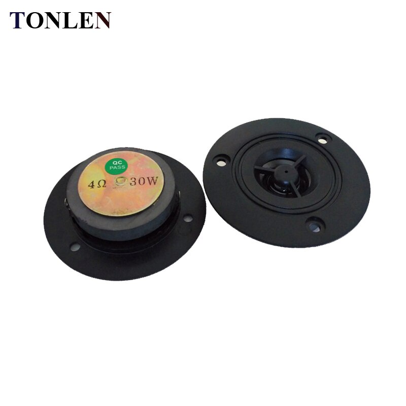 2pcs Tweeter HIFI Speaker 3 inch Speakers Unit DIY Bluetooth 4 ohm 30 W Loudspeaker Super Althorn Car 74mm Tweeter Speaker