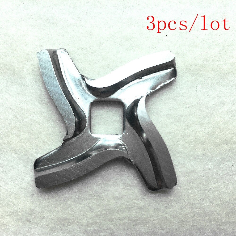 3 piece stainless steel 420 Meat Grinder Blades Spare Parts fit Moulinex HV6 (9999990035 / N434)(type A133) S/S420