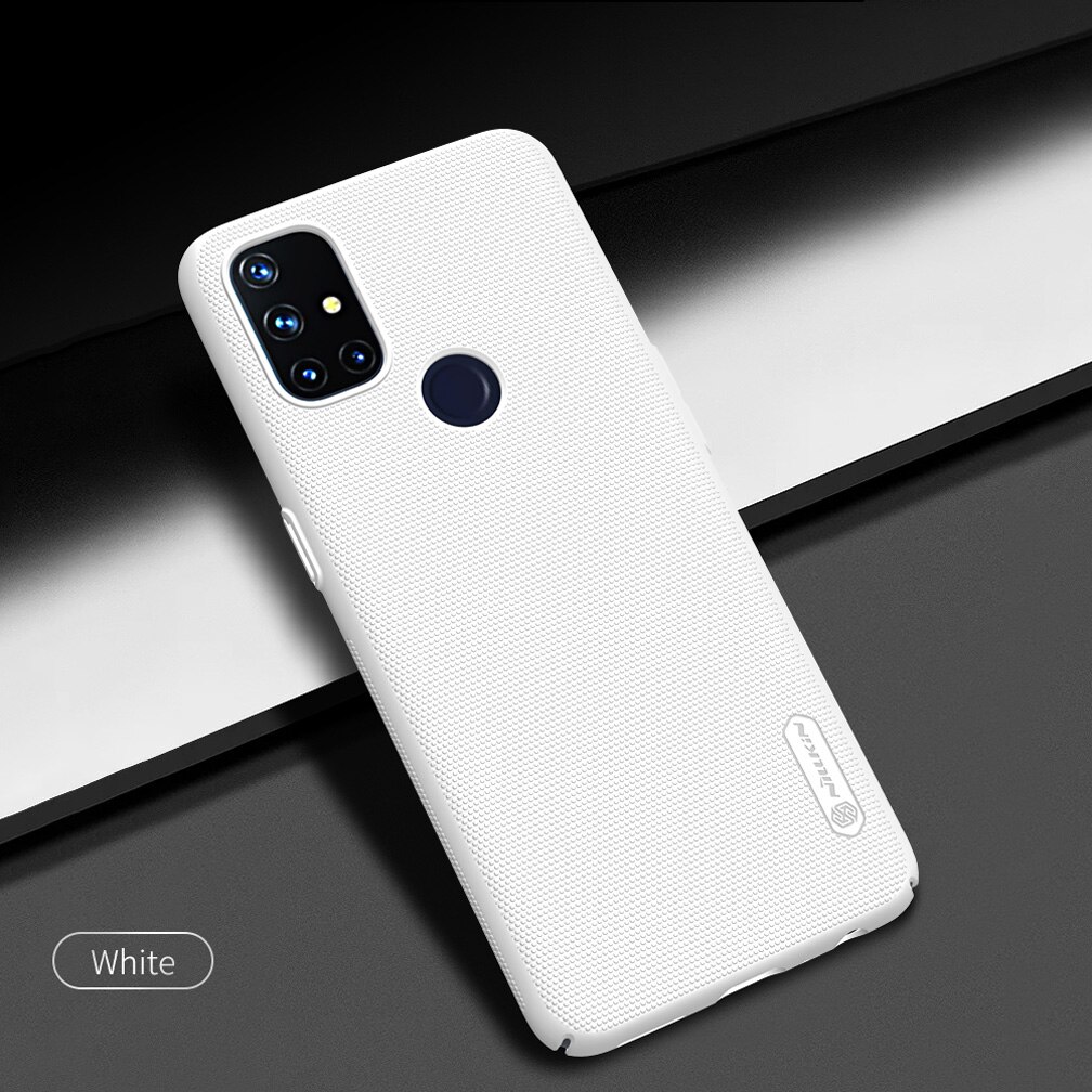 para OnePlus Nord N10 5G NILLKIN-funda de protección Super esmerilada para móvil, carcasa ajustada para OnePlus Nord N100: For Nord N100 / White