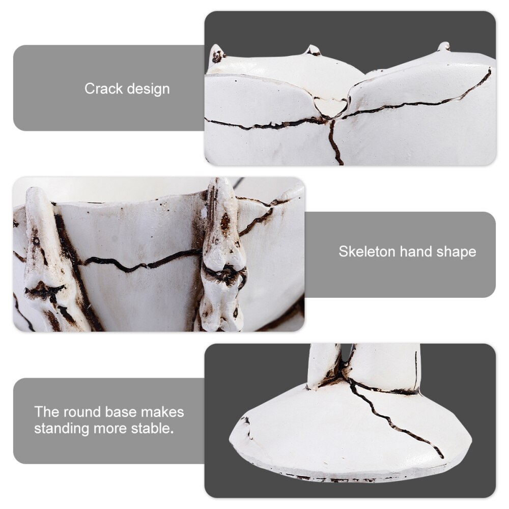 1 Pc taca kreatywna taca dekoracja na biurko uchwyt robić przechowywania Dom dekoracje na sklep Halloween robić odmu pulpit