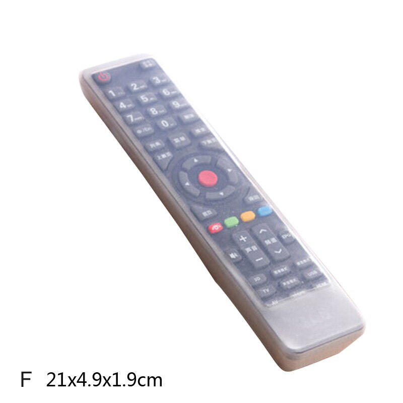 Remote Control Covers Household Merchandises Waterproof Dust Cover TV Remote Control Home Air Conditioning 1 Pcs: 21x4.9x1.9cm