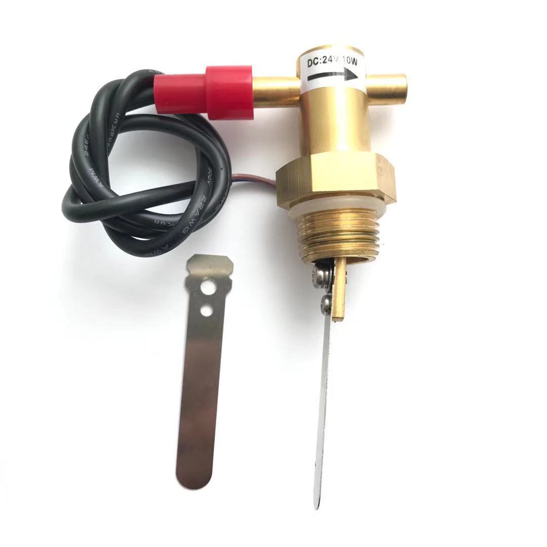 G1/2" Reed Switch USP-FS21TA Paddle Type Flow Switch Paddle Brass Body 5-18L/Min 24DC 10W 2 Wire iSentrol