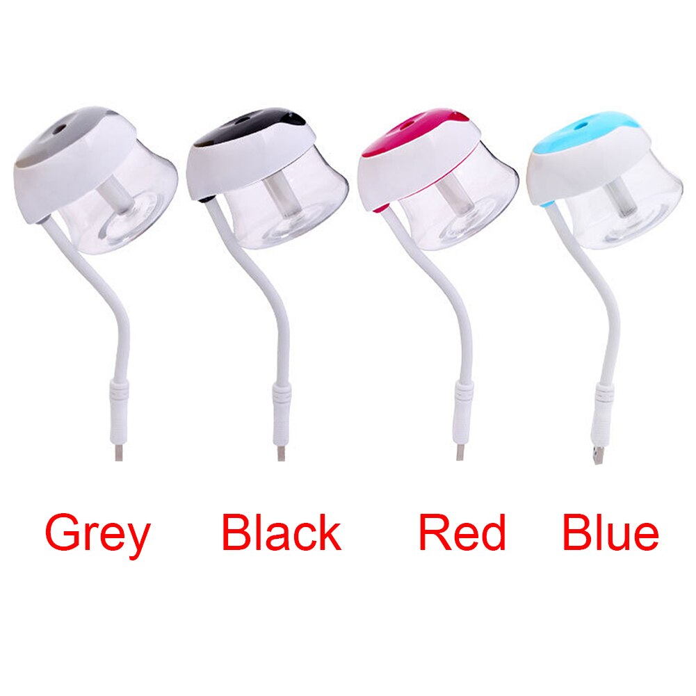 Car Humidifier Home Aromatherapy Led Portable USB Air Purifier Fresh Electric Mini Essential Oil Diffuser Quiet Accessories