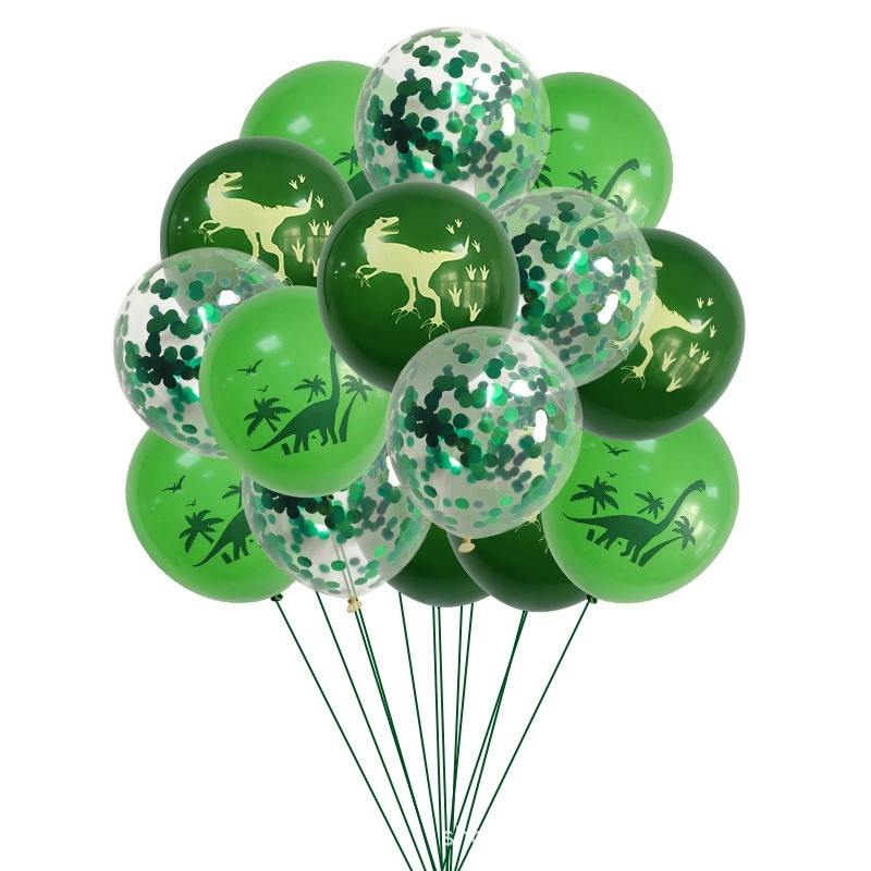 Jednorazowa zastawa stołowa z dinozaurem Rzek Dinozaur Dekoracja urodzinowa Dzieci Chłopiec Baby Shower Dżungla Safari Urodziny Supplies: Ciemnoszary
