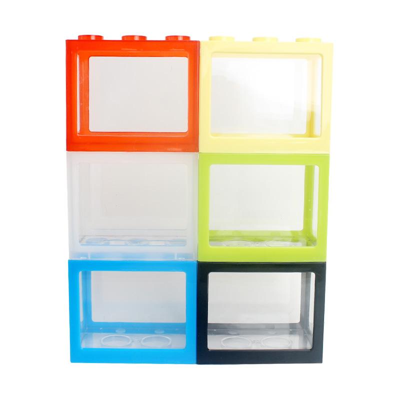 Small Fish Bowl Gold Fish Office Ornamental Transparent Acrylic Desktop Ecology