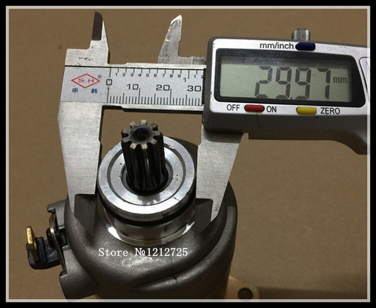 Arrancador de Motor Gy6 125cc 150cc 152qmi 157qmj Piezas Del Ciclomotor Scooter