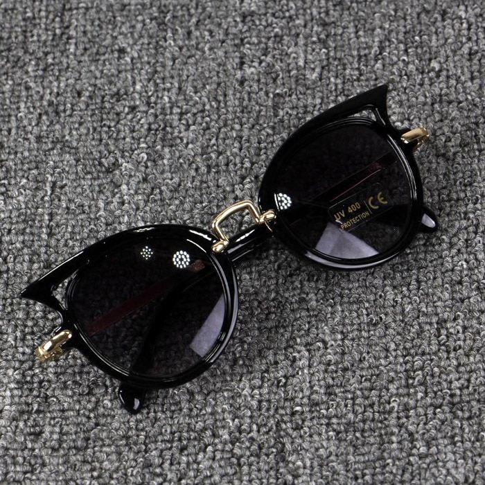 Koreaanse Mode Mannen En Vrouwen Baby Cat 'S Eye Zonnebril Uv-bescherming Kinderen Zonnebril Cross-Border Kids Zonnebril mode
