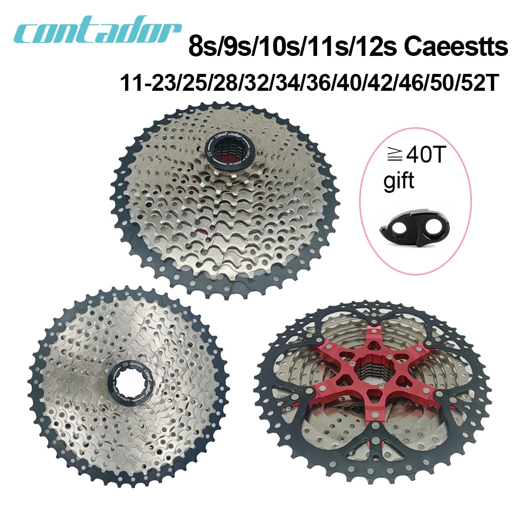 Contador bicycle cassette 8 9 10 11 12velocità MTB flywheel 11-40T/11-42T/11-46T/11-50T/11-52