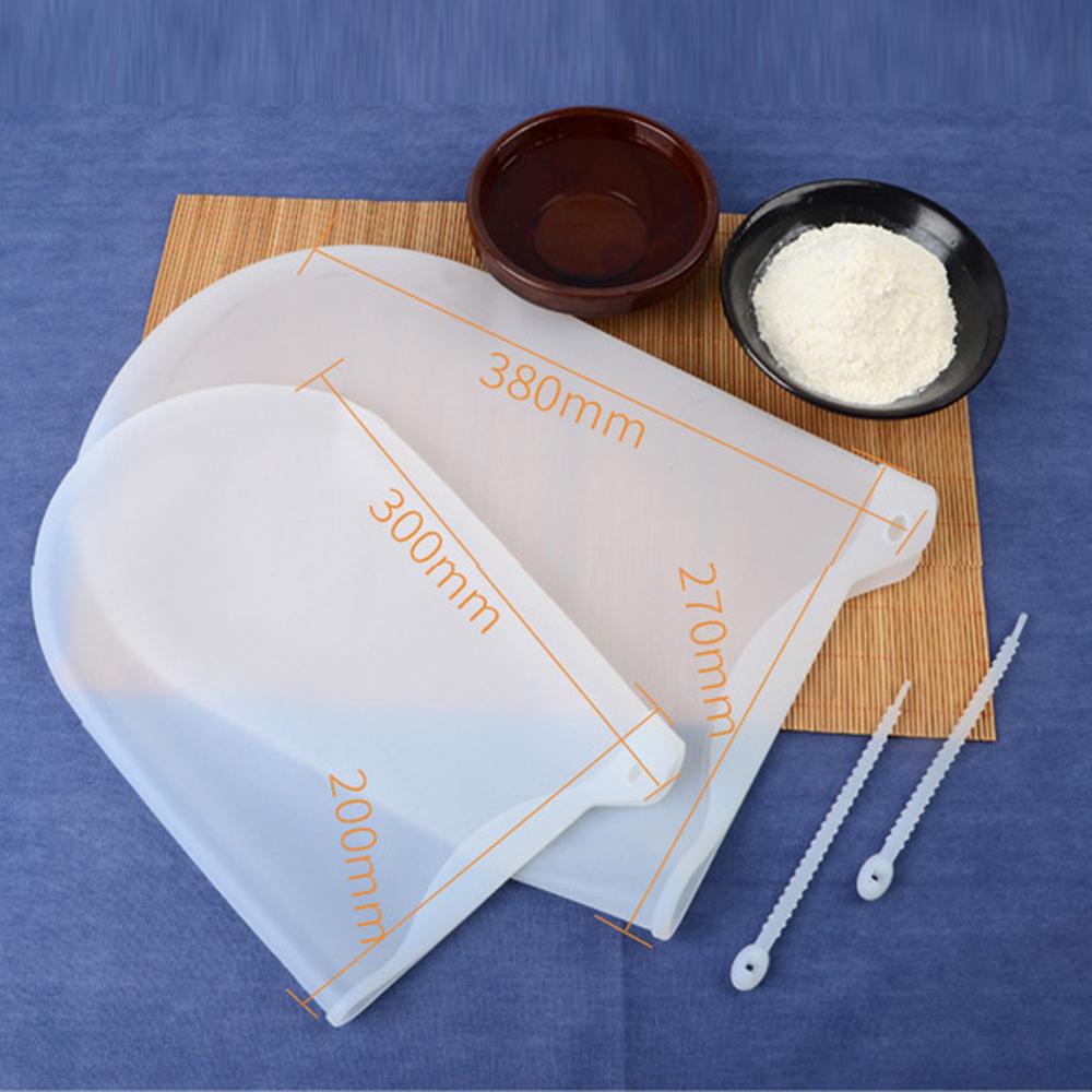 Silicone Kneading Dough Bag Preservation Flour-mixing Bag Soft Magical Knead Dough Blender Set Kitchen Gadget Accessories