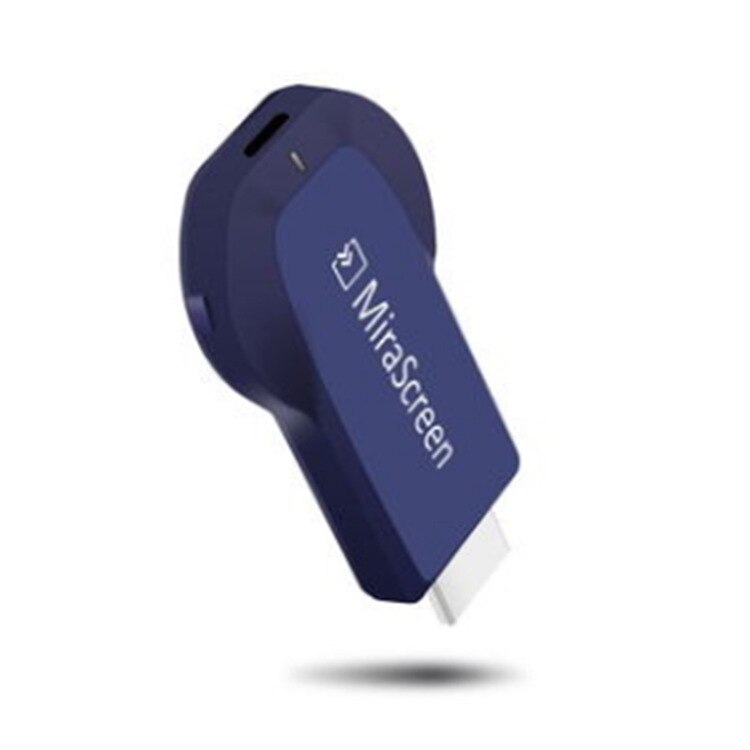 Venta directa de fábrica Anycast inalámbrico Push Pantalla de teléfono móvil Multi-pantalla espejo interactivo imagen HDMI pantalla Dongle: Blue