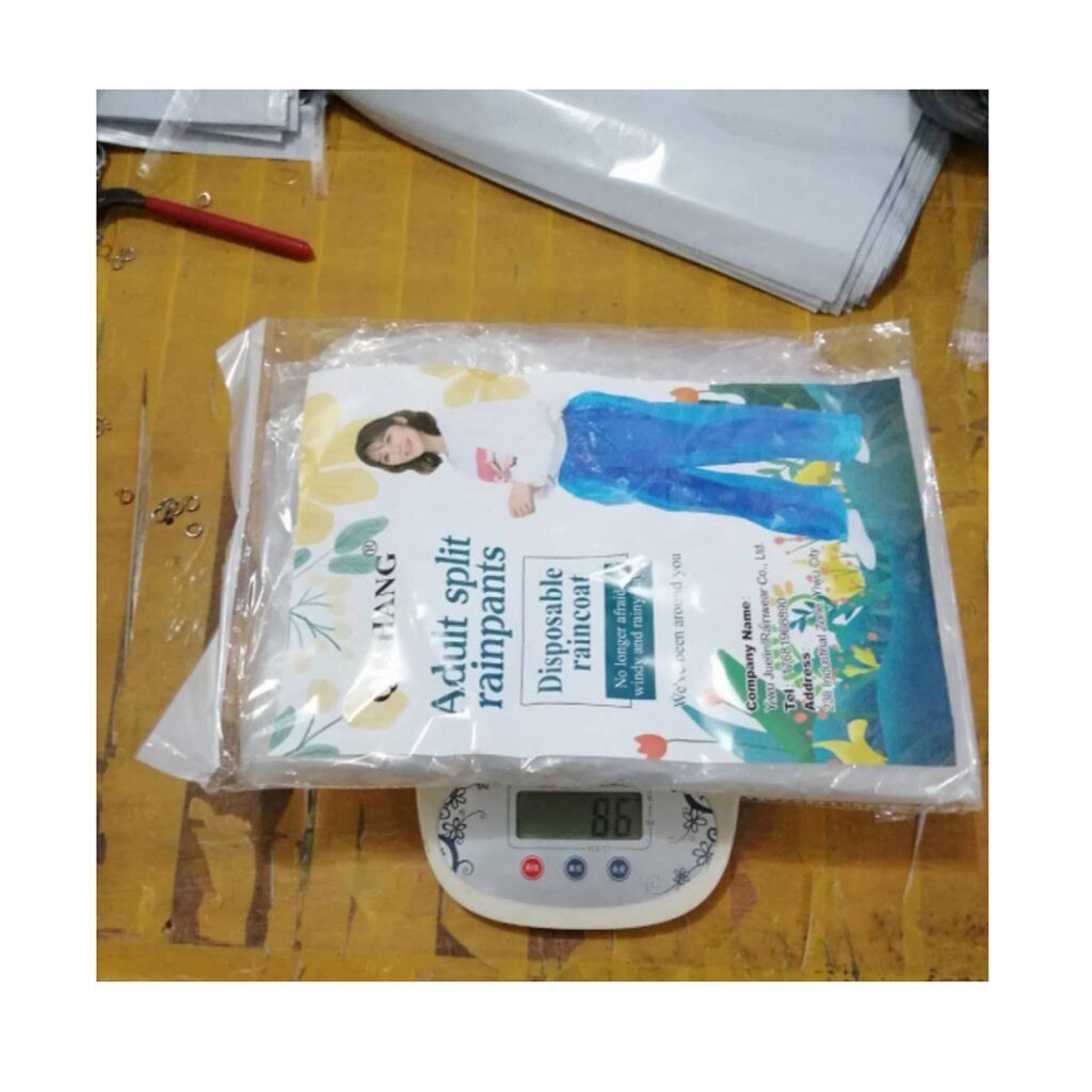 Disposable Protective Raincoat Pants Unsex Protective Splashing Saliva Cover Transparent Dustproof Waterproof Raincoats Pants