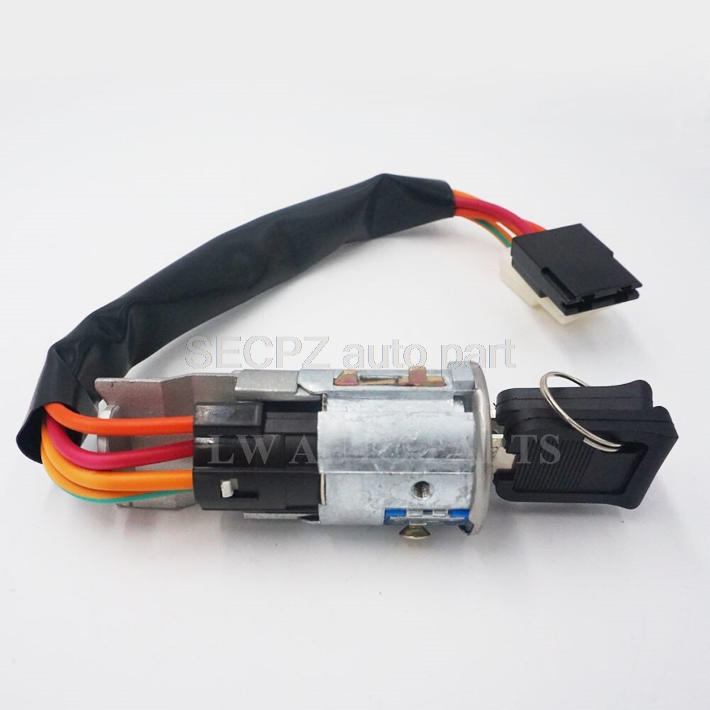 Ignition Switch Lock Barrel Set with Keys for RENAULT TRAFIC VAUXHALL VIVARO NISSAN PRIMASTAR 2001 7701038365