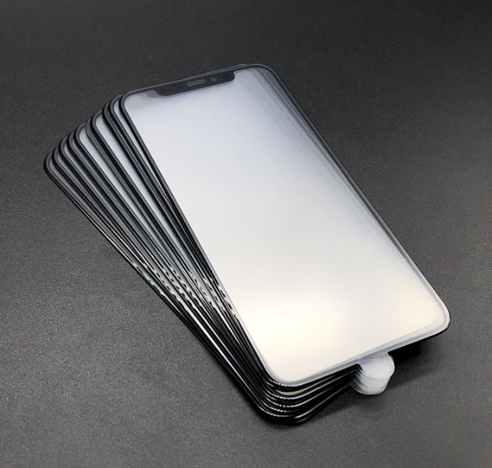 10pcs for iPhone X XS XR XS MAX glass + OCA together LCD cold press glass