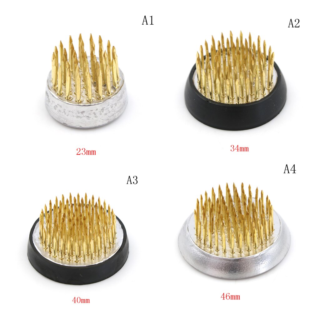 Porte-fleurs japonaise ronde grenouille 4 tailles | Outils fixes, Base de placement de fleurs, Ishizaki Kenzans Pin Art outils fixes