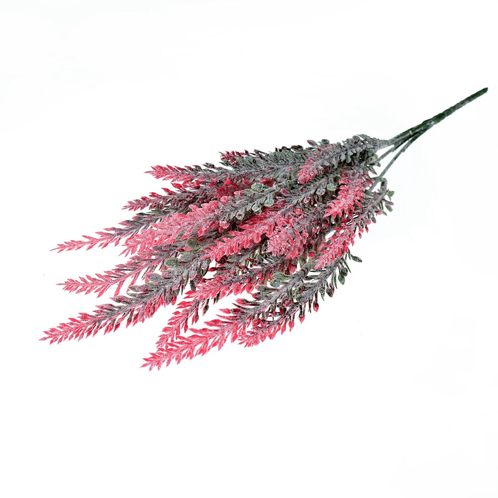1 bunch/25branches plastic artificial flower plant lavender bouquet for wedding party home decoration DIY wreath scrapbook craft