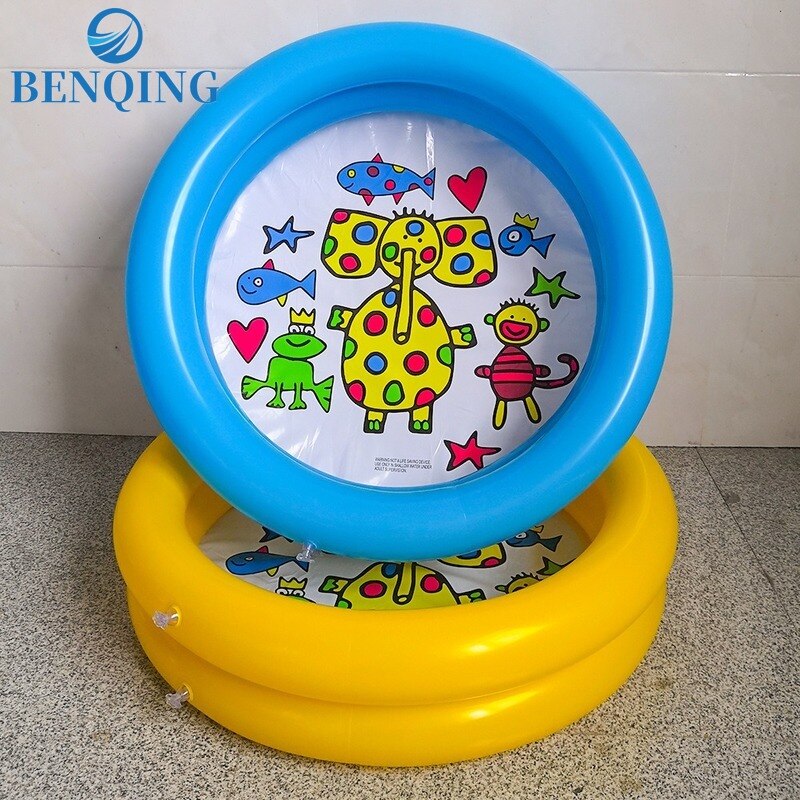 Benqing Kinderen Zwembad Water Speelgoed Baby Zwembad Ring Multi-Functionele Zwemmen Cirkel Bad Klassieke Opblaasbare Ring WF069