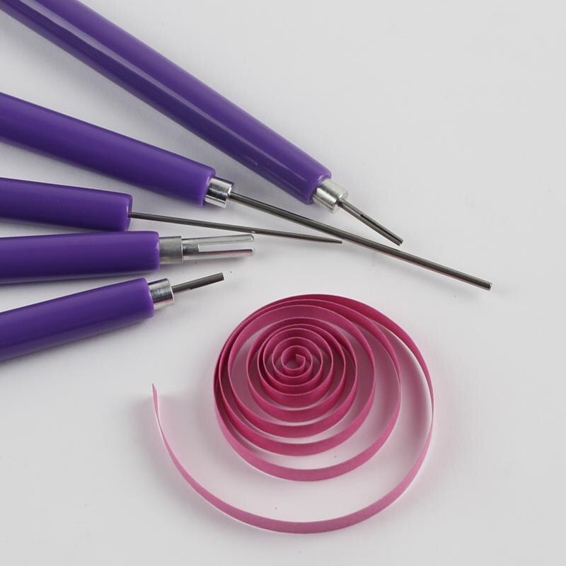 The premium quilling tools Handmade Grooved Paper Slotted Kit Paper Quilling Rolling Needle Pen Tools uu
