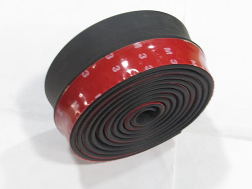 2.5 Meter Automobile anti collision rubber strip before the bumper anti scratch article