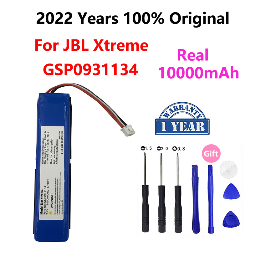 100% d&#39;origine 10000mAh Remplacement 7.4V Batterie Pour JBL Xtreme / Xtreme 1 / Xtreme1 Pack Enceinte GSP0931134 Bateria