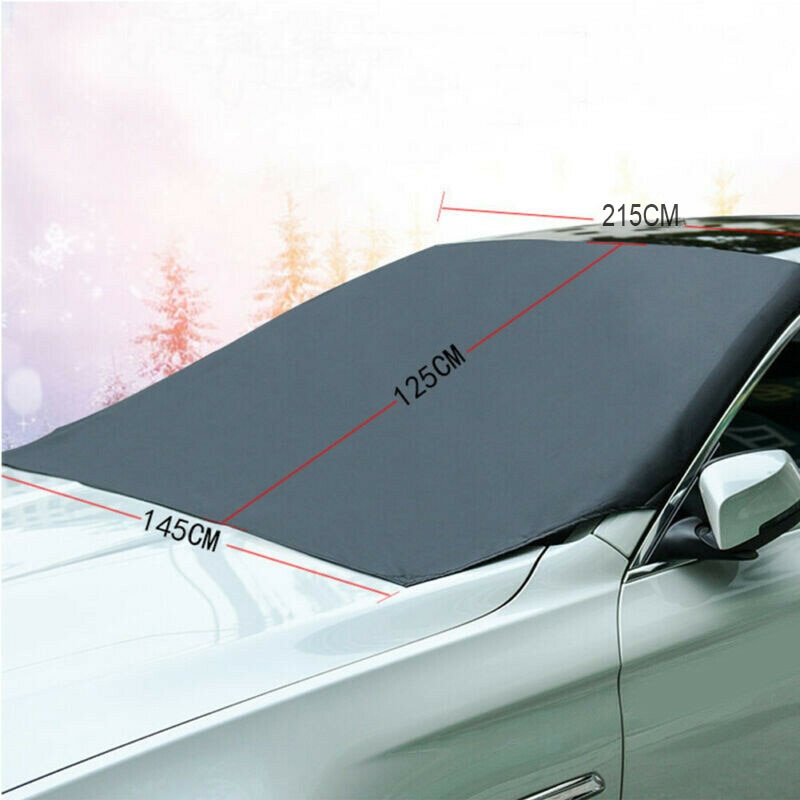 Magnet Car Covers 215*125cm/245 * 145cm Windshield Snow Frost Winter Wind Protector Car Shield Car Accessries