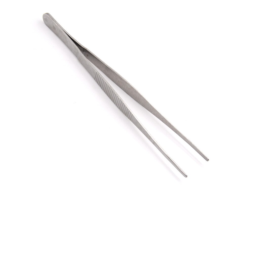 1pc 12.5 cm/14 cm/16 cm/18 cm/20 cm/25 cm/ 30cm Rvs Industriële Pincet Reparatie Gereedschap