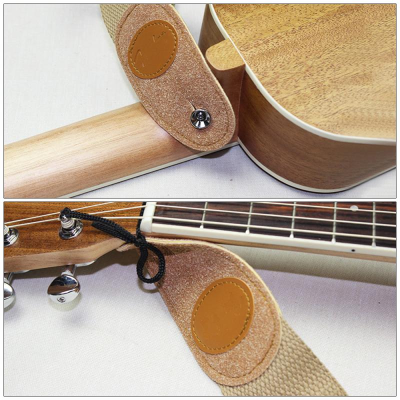 Correa de guitarra para el hombro ajustable, Correa guitarra algodón tejida con extremos de cuero para guitarra eléctrica, bajo eléctrico, ritmo, guitarra
