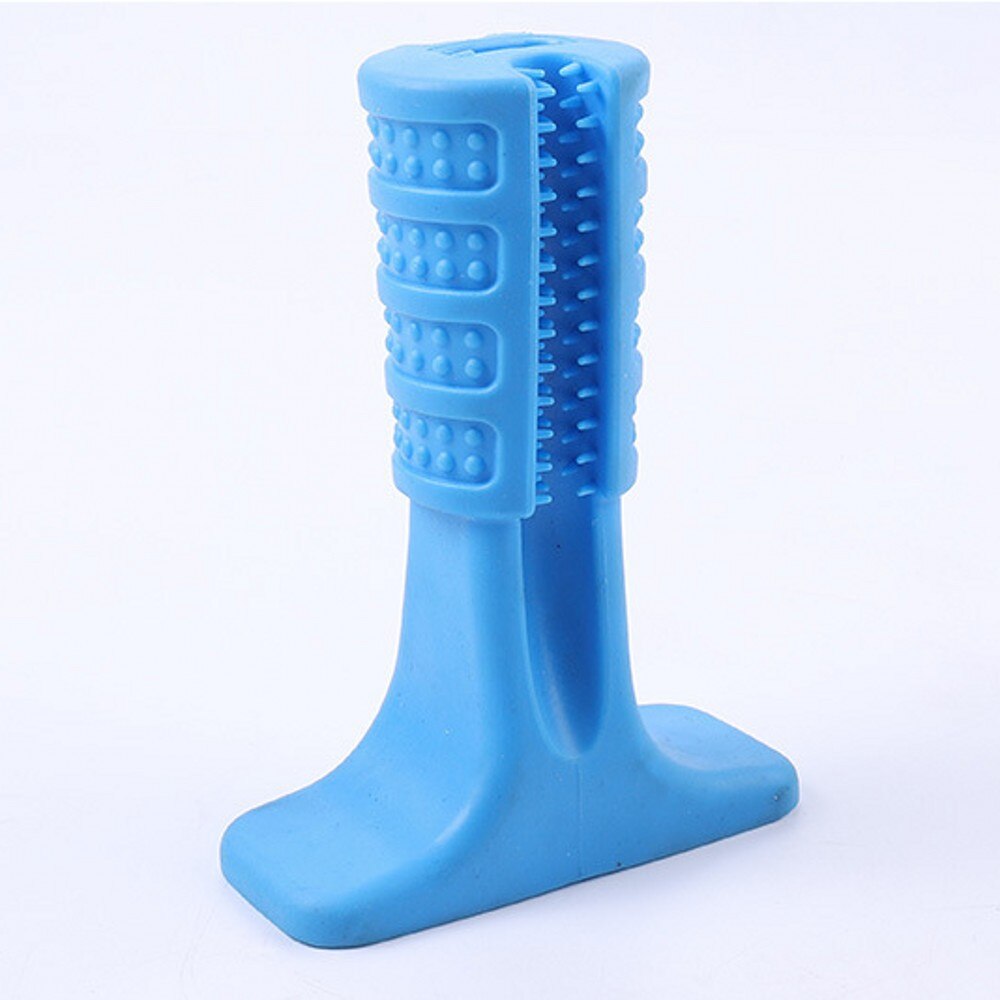 Dog Molar Stick Pet Interactive Training Dog Toys Tooth Cleaning Big Dog Toy For Golden Retriever Dogs Funny Toy: Blue / M