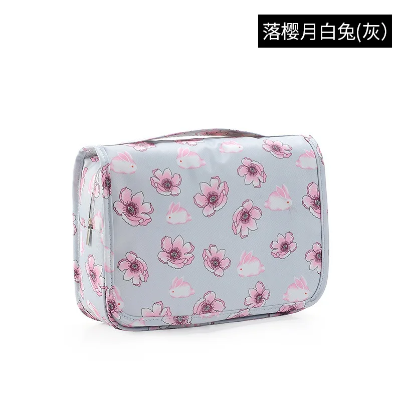 High Capacity Makeup Bag Travel Cosmetic Bag Waterproof Toiletries Storage Bags Travel Kit Ladies Beauty Bag: green