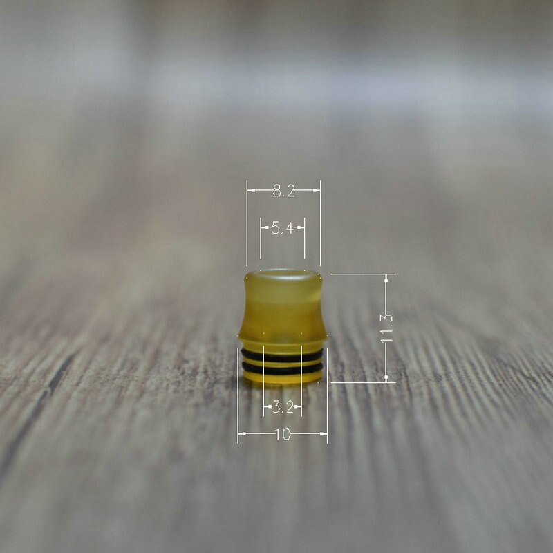 510 tropfspitze Mini mtl tropfspitze PEI ultem mundstück vape tipps für 510 gewinde zerstäuber für 510 RTA RDA Panzer vape zubehör: B