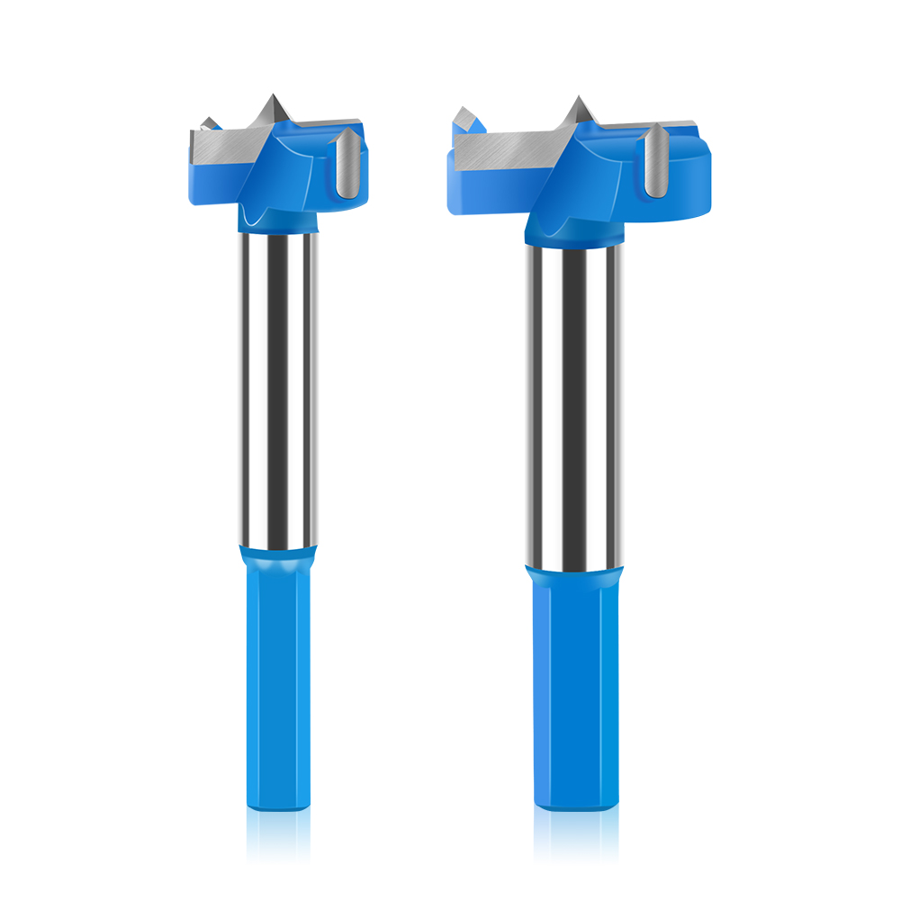 Broca perforadora de bisagra de vástago hexagonal, cortador de sierra de agujero de 16-50mm, broca enrutadora de madera de carburo de tungsteno, herramientas de corte para carpintería