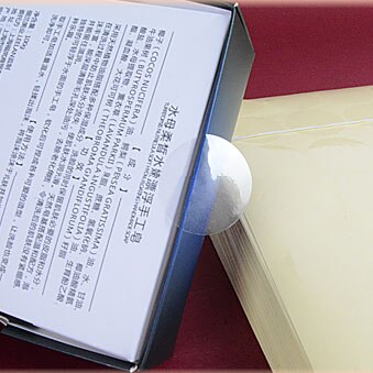 2000 stks Clear PVC Dots Ronde Stickers Transparante Plastic Afdichting Labels Ronde Cirkel PVC Clear Zelfklevende Stickers